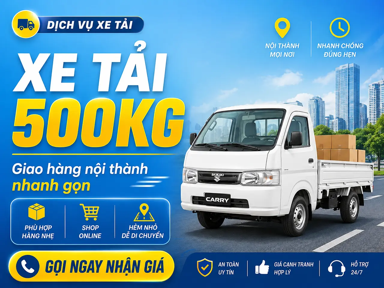 Xe tải 500kg