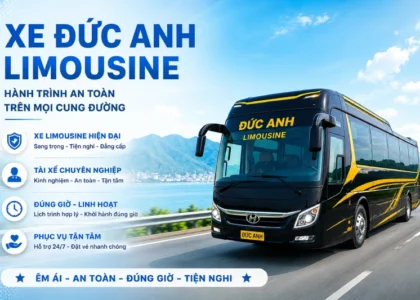 Xe Đức Anh Limousine – Hành trình an toàn trên mọi cung đường
