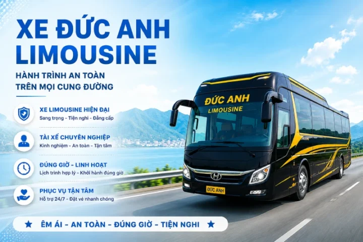 Xe Đức Anh Limousine – Hành trình an toàn trên mọi cung đường